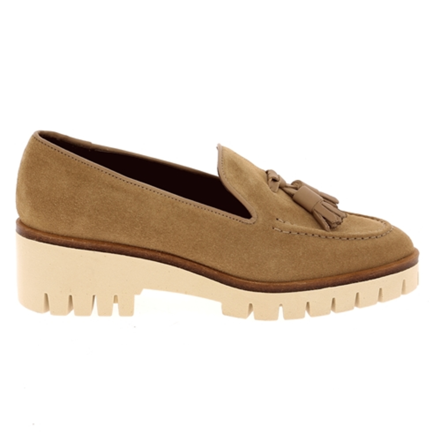 Zoom J'hay moccassins taupe