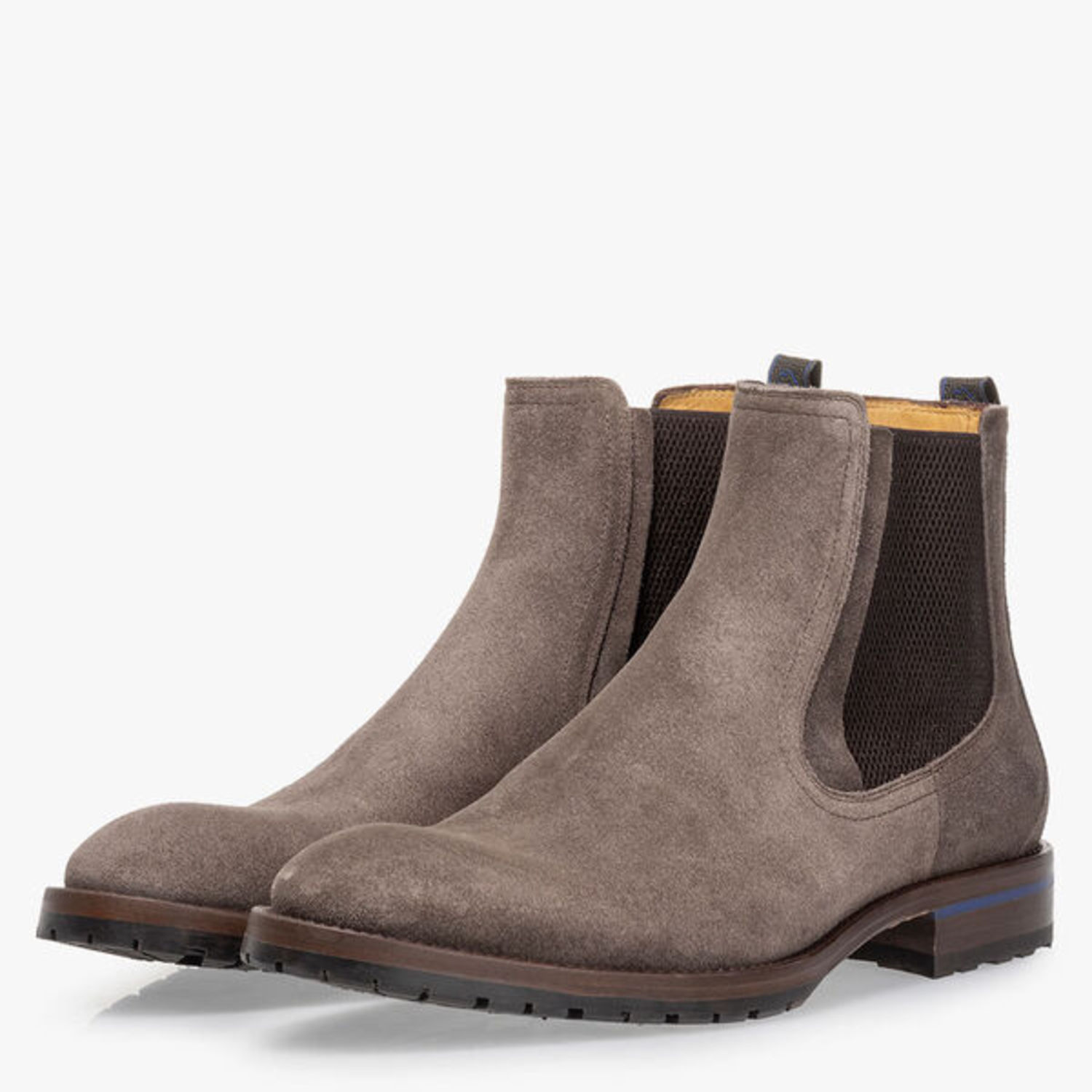 Zoom Floris Van Bommel boots taupe