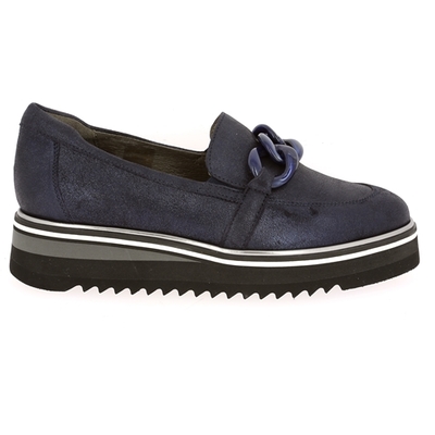 Softwaves moccassins bleu