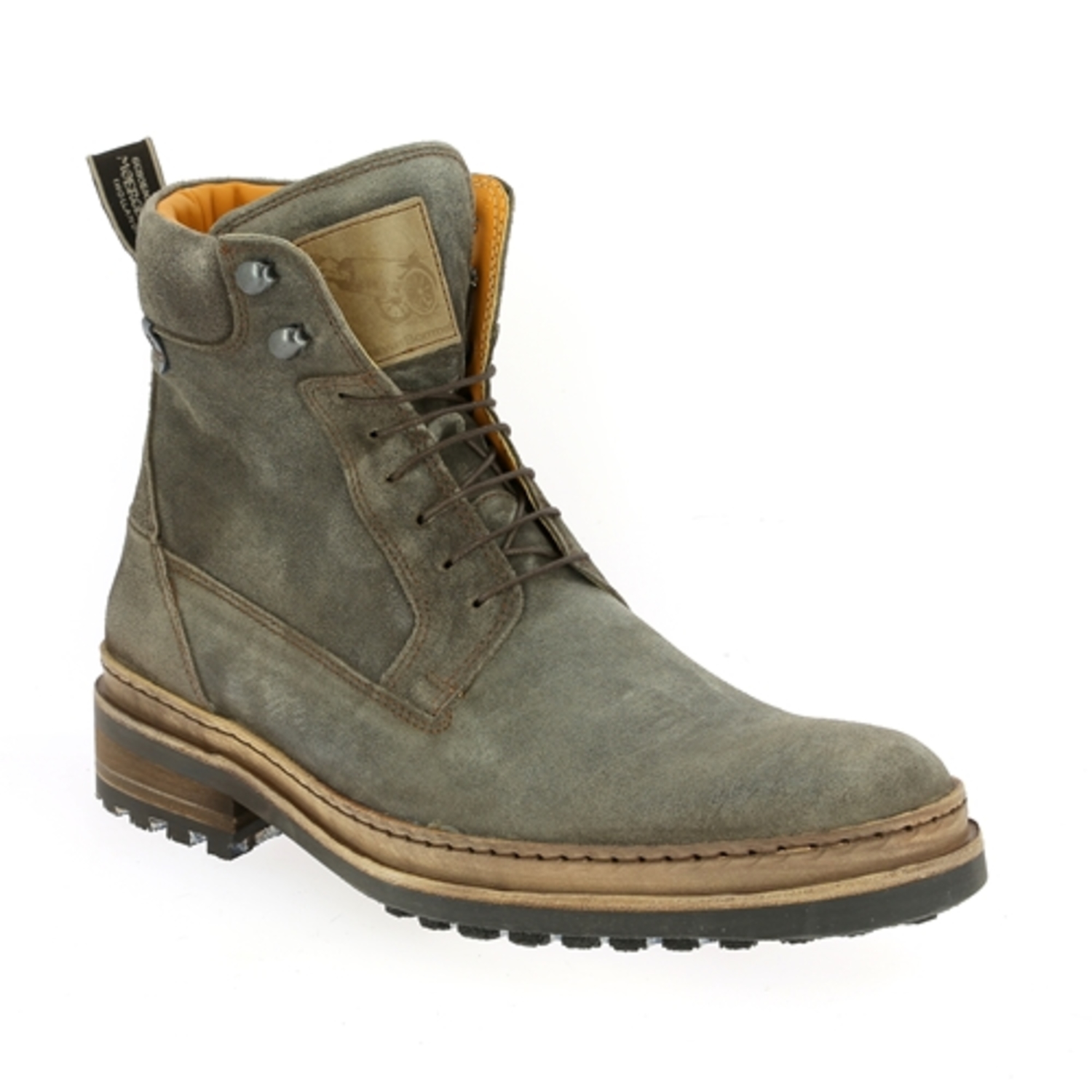 Zoom Floris Van Bommel bottines taupe