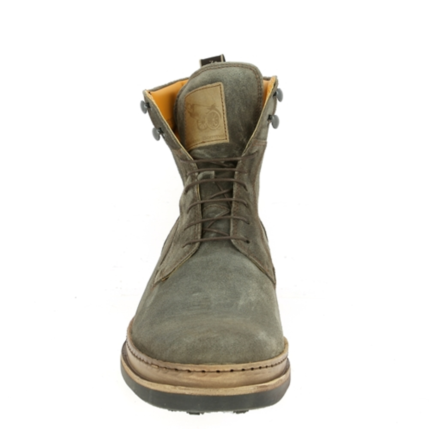 Zoom Floris Van Bommel bottines taupe