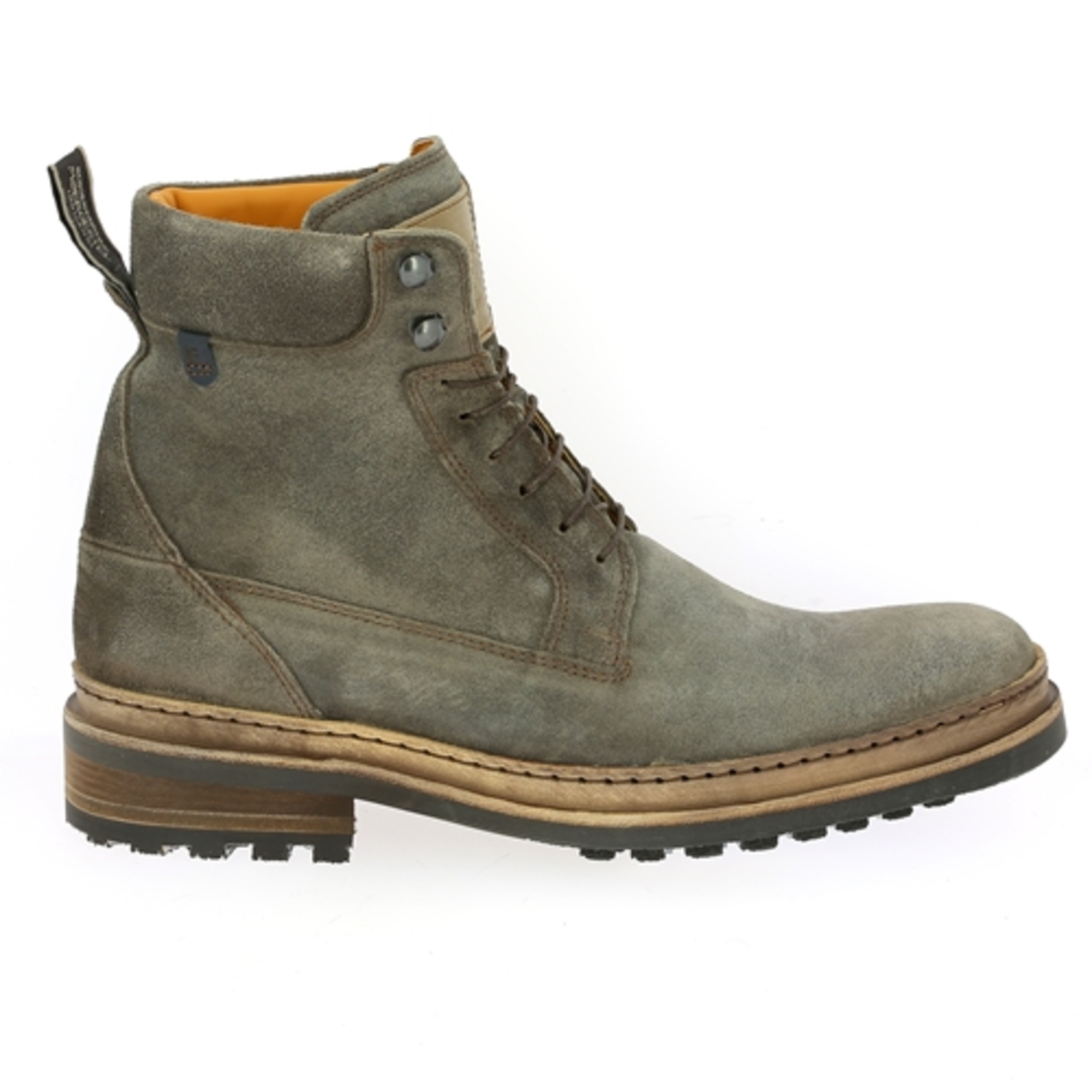 Zoom Floris Van Bommel bottines taupe