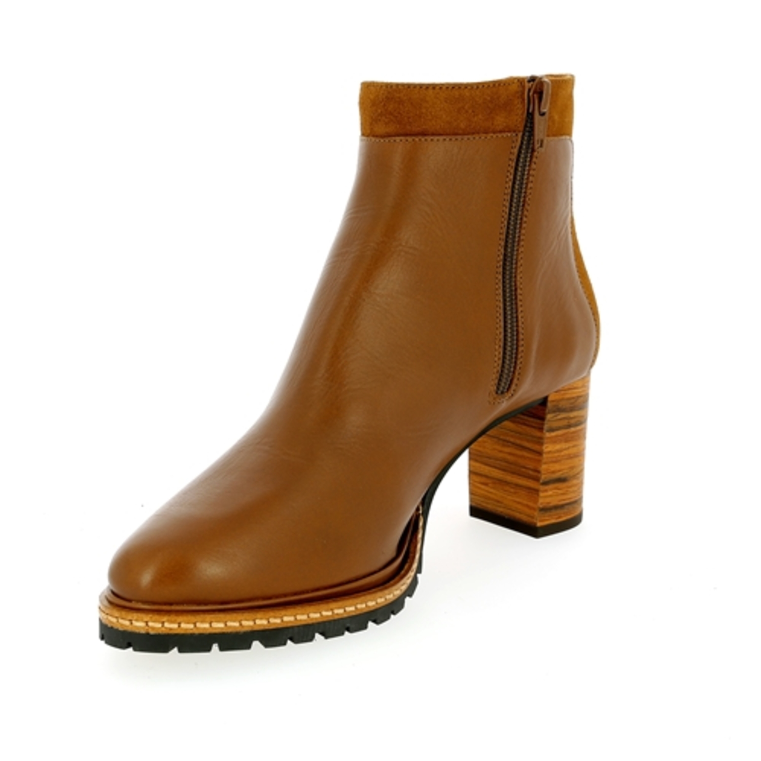 Zoom J'hay boots cognac