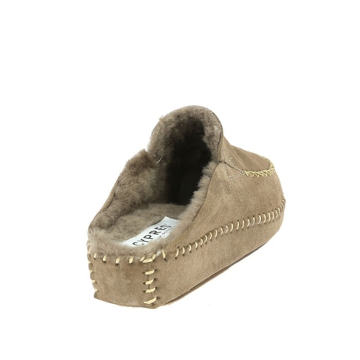 Cypres Pantoffels taupe