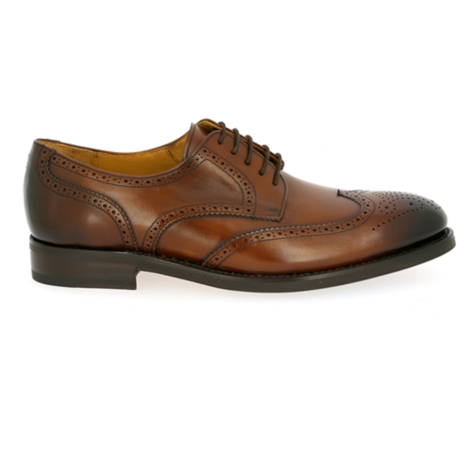 Zoom Cordwainer veterschoenen cognac