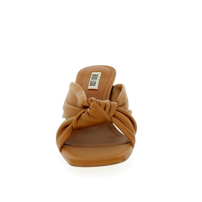 Bibilou Muiltjes - slippers camel