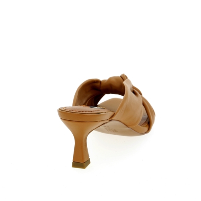 Bibilou Muiltjes - slippers camel