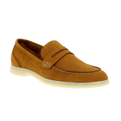 Catwalk moccassins camel