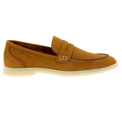 Catwalk moccassins camel