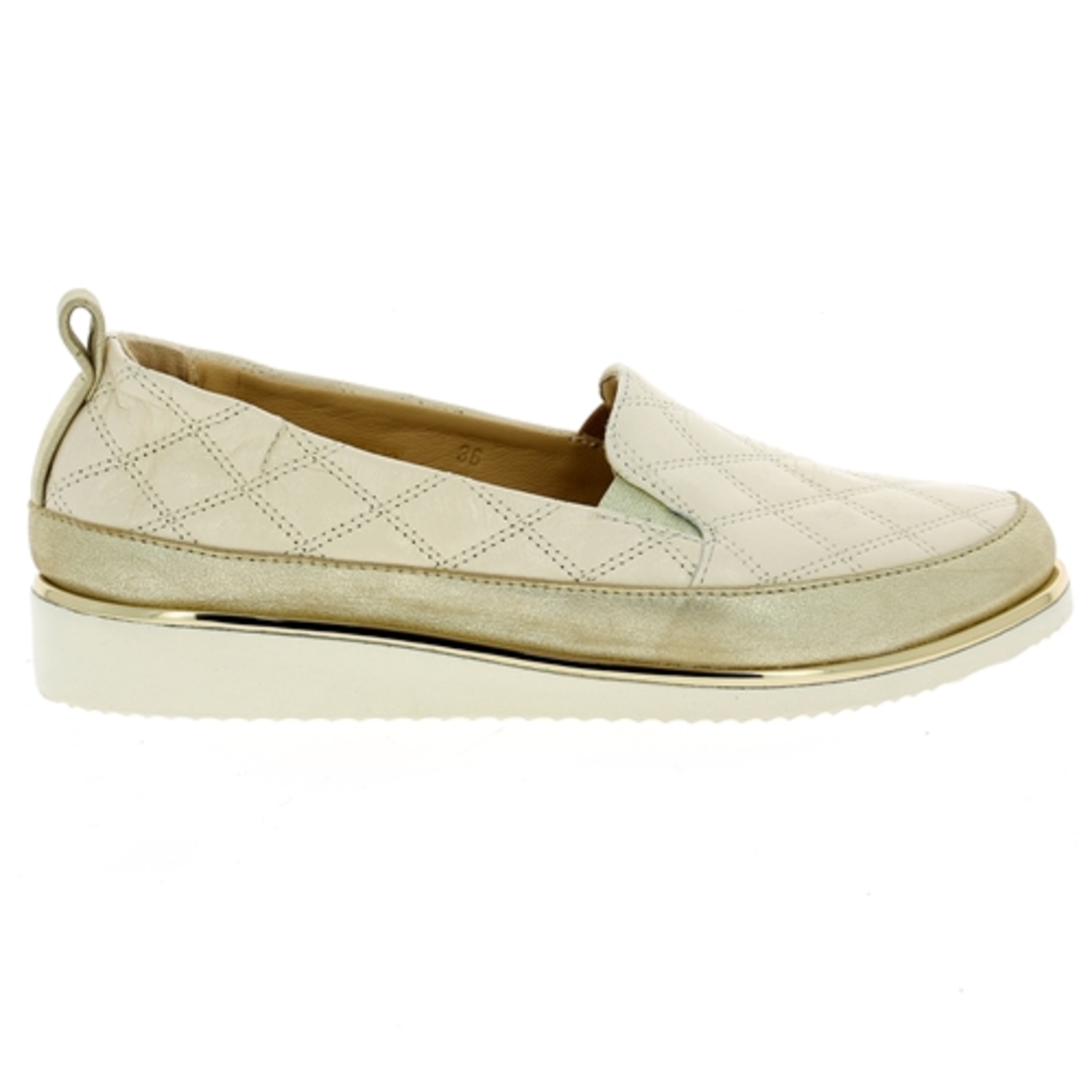 Zoom Xsa moccassins milk