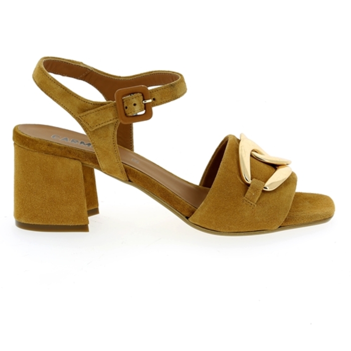 Carmens sandalen cognac cognac