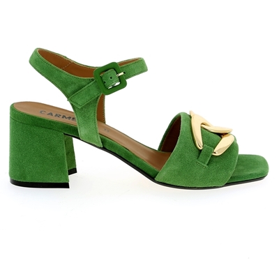 Carmens sandalen groen