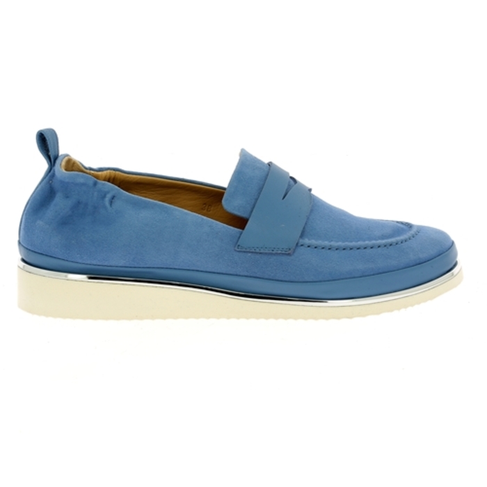 Xsa Moccassins bleu