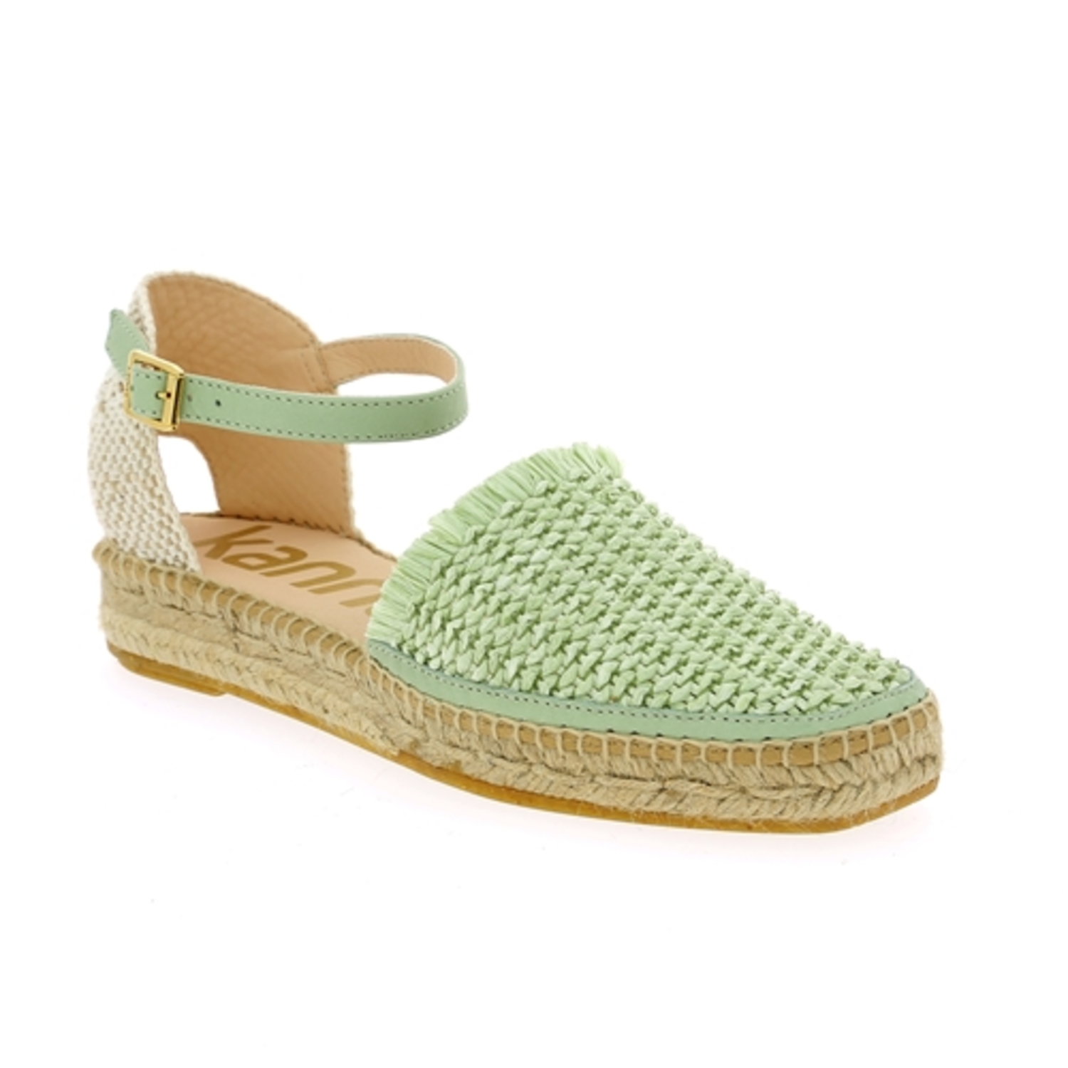 Zoom Kanna espadrillen munt