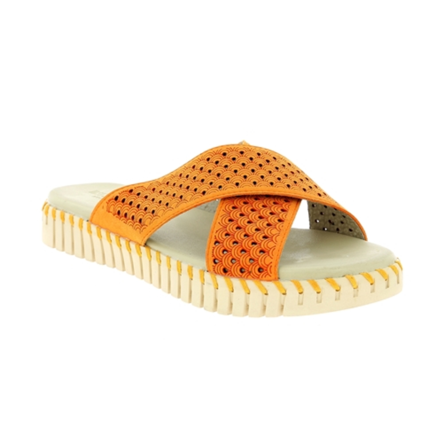 Zoom Ilse Jacobsen muiltjes - slippers oranje