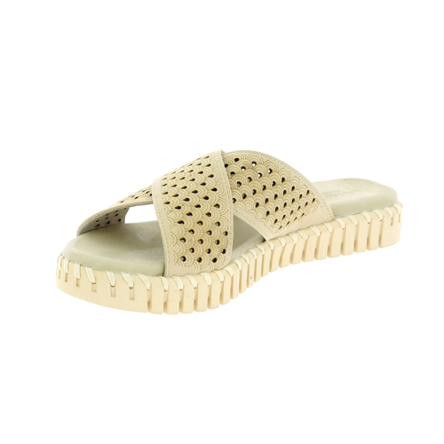 Zoom Ilse Jacobsen muiltjes - slippers beige