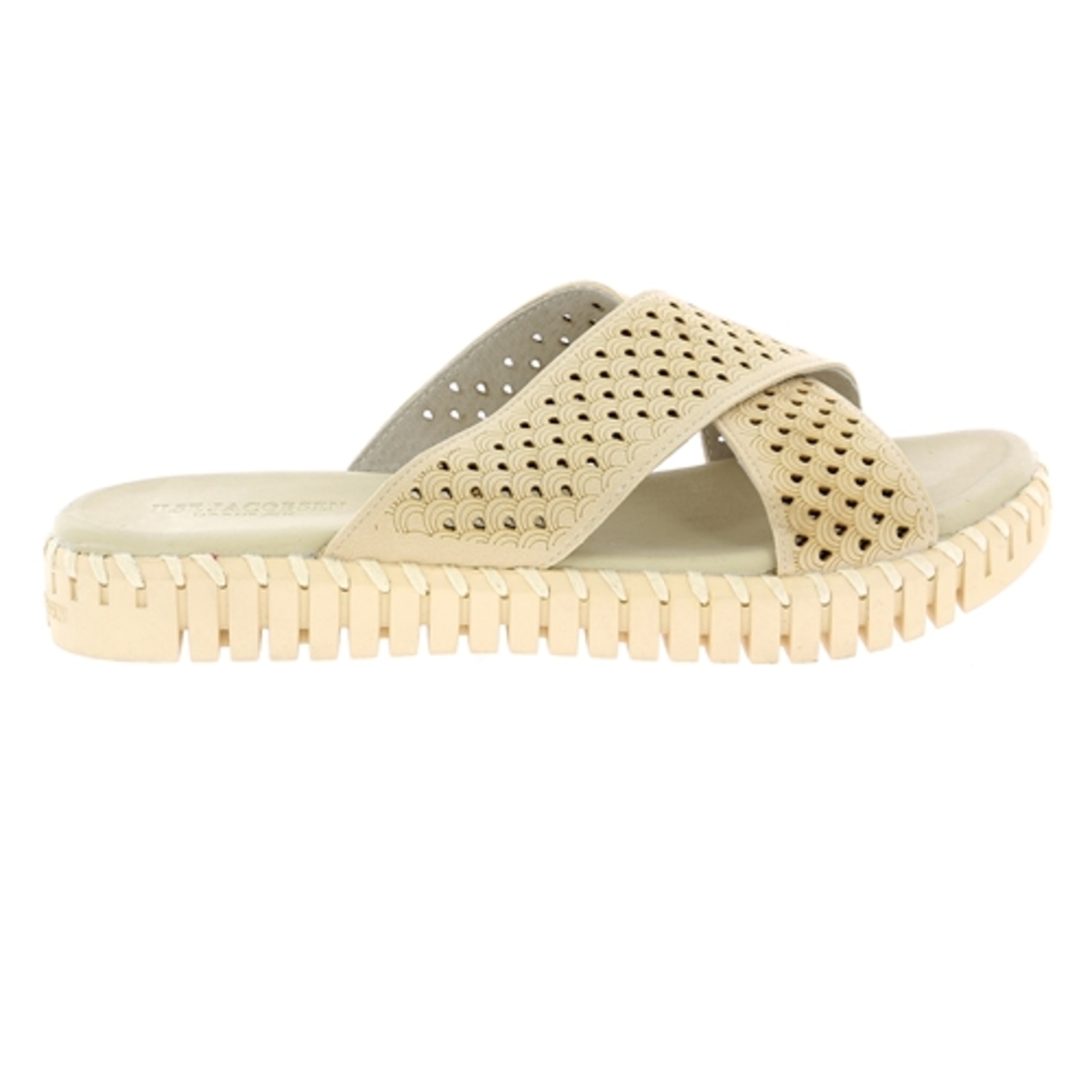 Zoom Ilse Jacobsen muiltjes - slippers beige