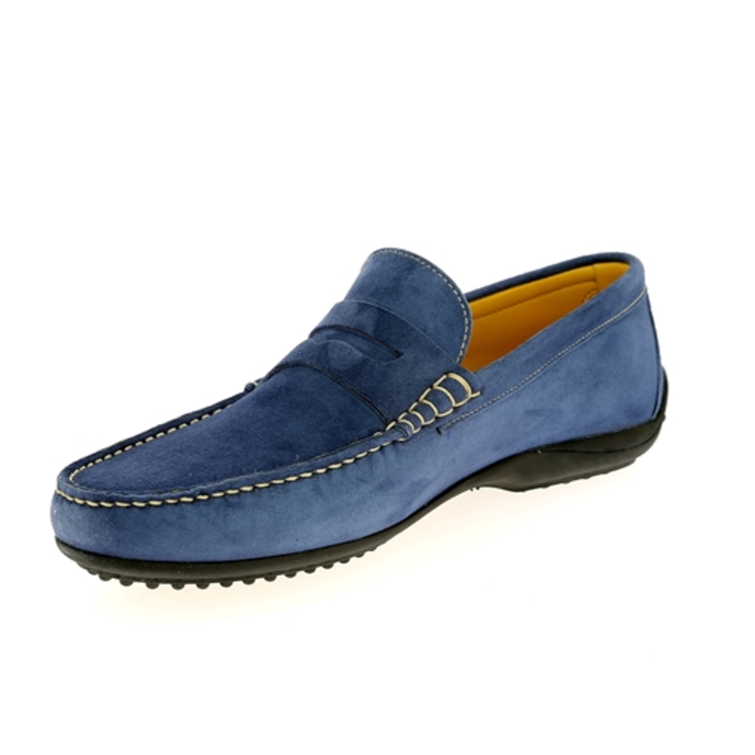 Zoom Paraboot moccassins bleu