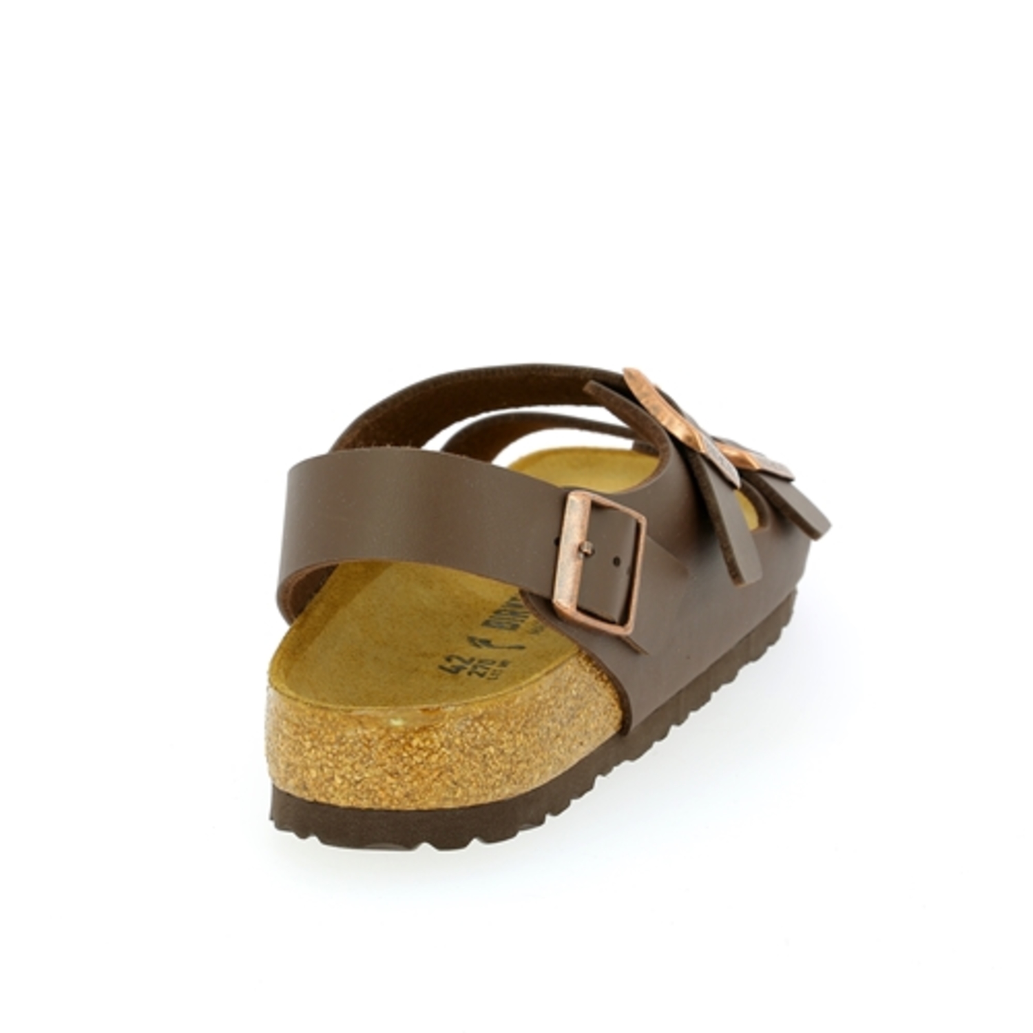 Zoom Birkenstock sandalen bruin