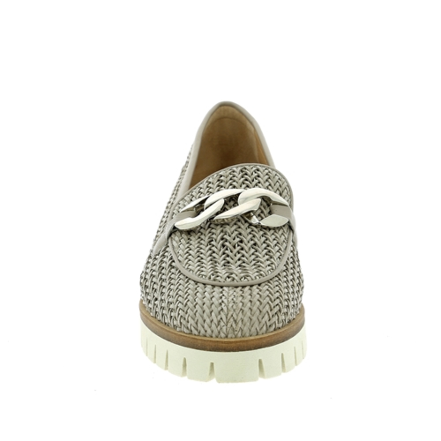 Zoom J'hay moccassins perle