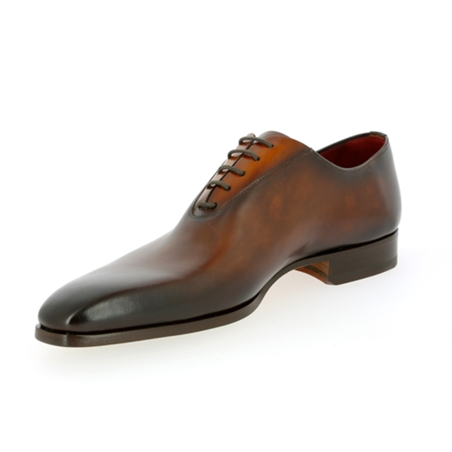 Zoom Magnanni veterschoenen cognac