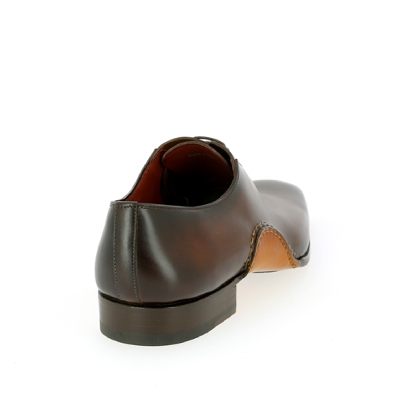 Zoom Magnanni veterschoenen cognac