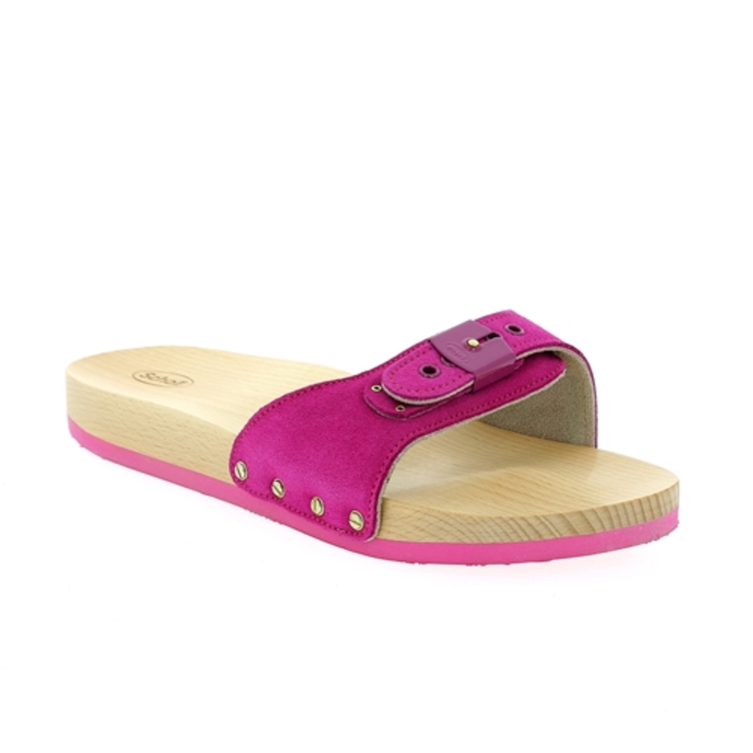 Zoom Scholl muiltjes - slippers fuchsia