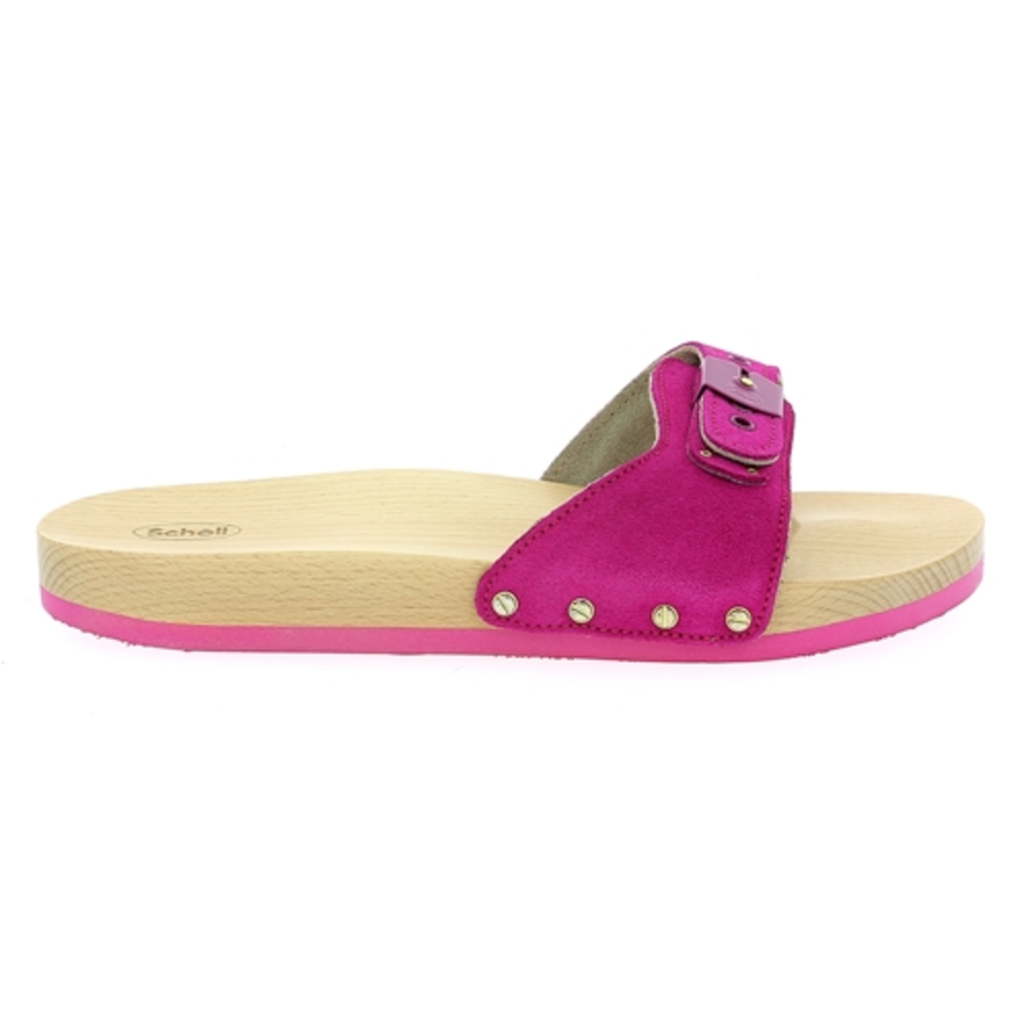 Zoom Scholl muiltjes - slippers fuchsia