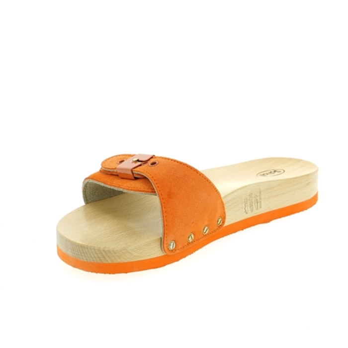 Scholl Muiltjes - slippers oranje