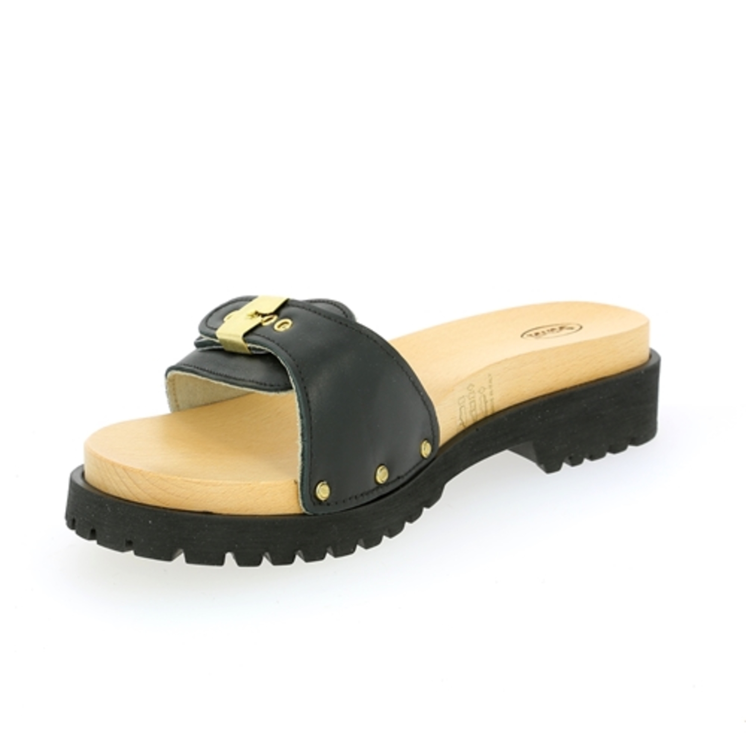 Zoom Scholl muiltjes - slippers zwart