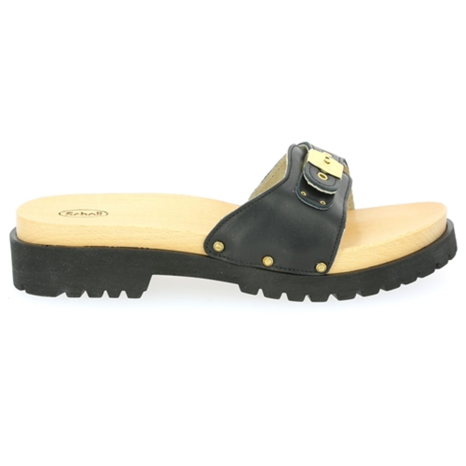 Zoom Scholl muiltjes - slippers zwart