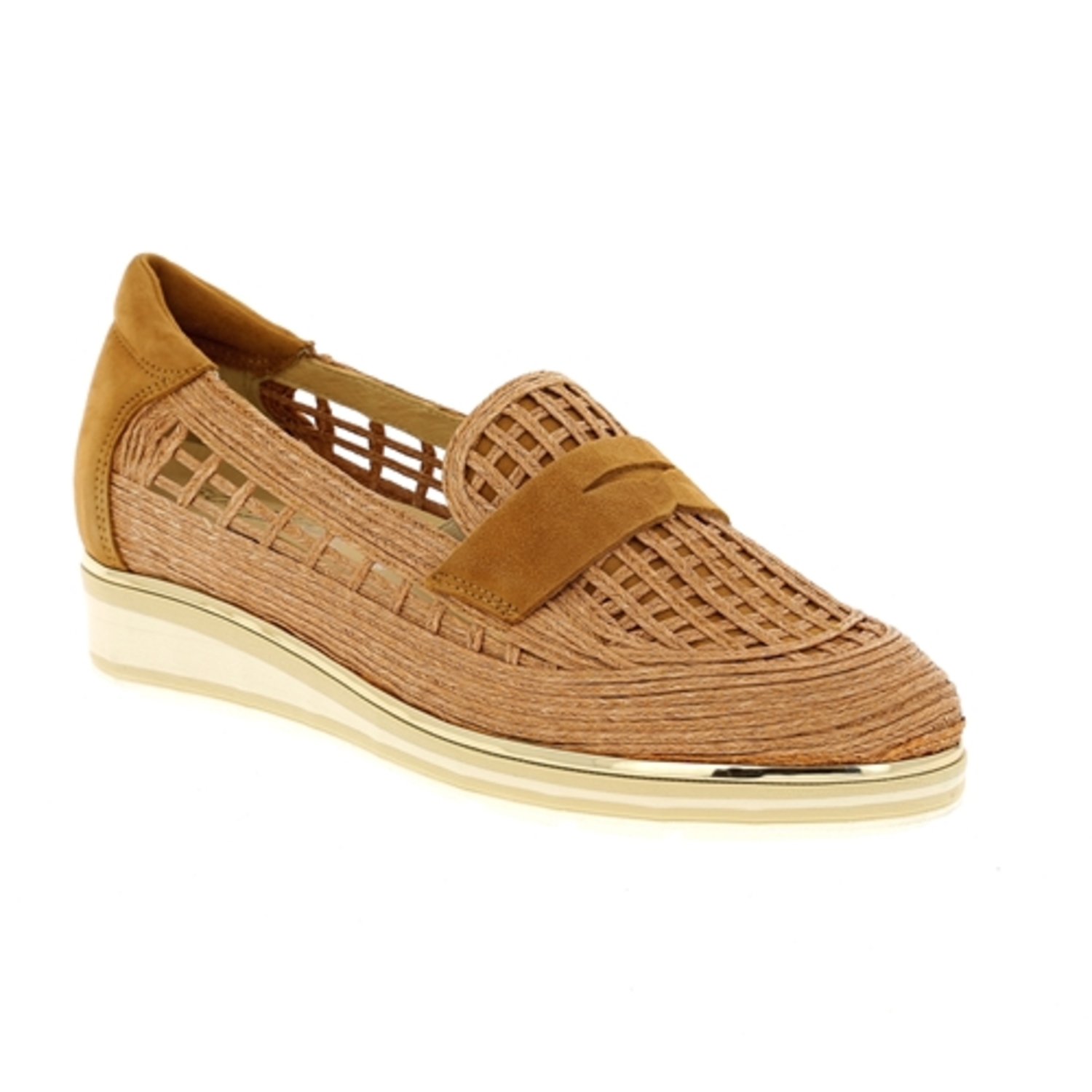 Zoom Softwaves moccassins cognac