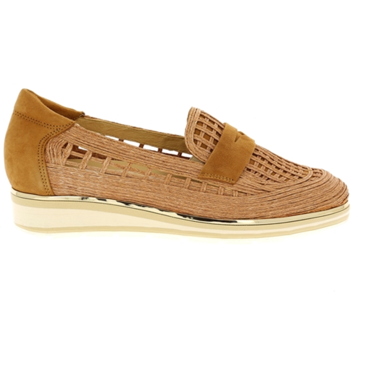 Zoom Softwaves moccassins cognac