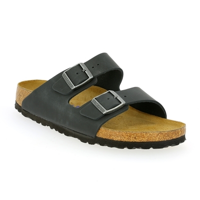 Birkenstock muiltjes zwart