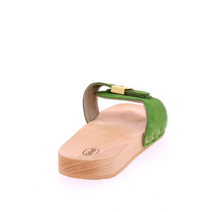 Scholl Muiltjes - slippers groen