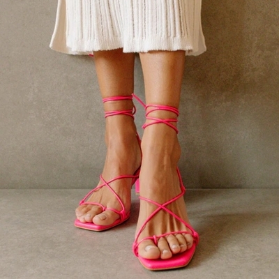 Alohas sandalen fuchsia