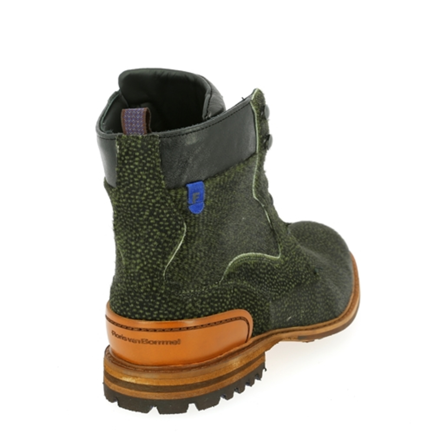 Zoom Floris Van Bommel bottines vert