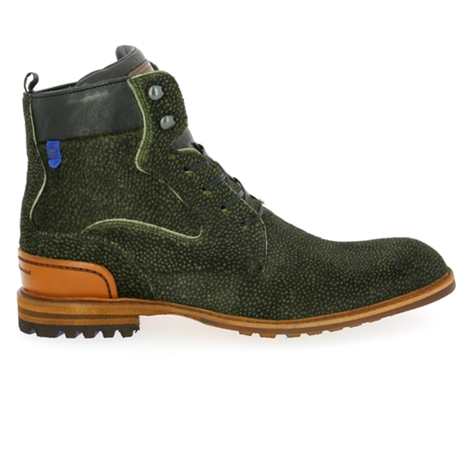 Zoom Floris Van Bommel bottines vert