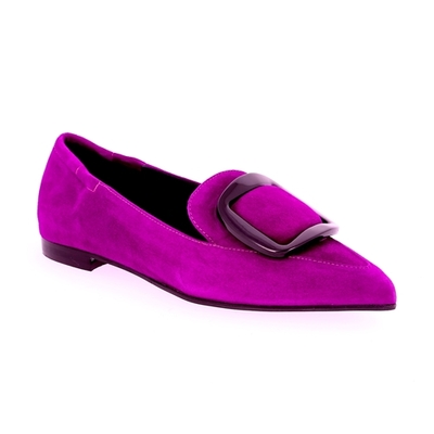 Alessandra Peluso moccassins mauve