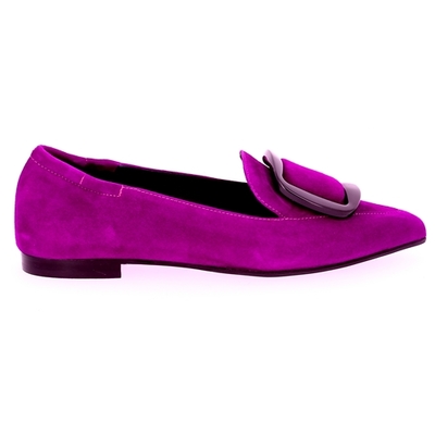 Alessandra Peluso moccassins mauve