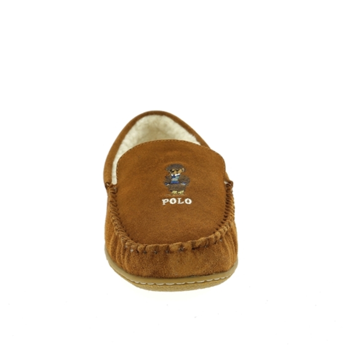 Ralph Lauren Pantoufles cognac