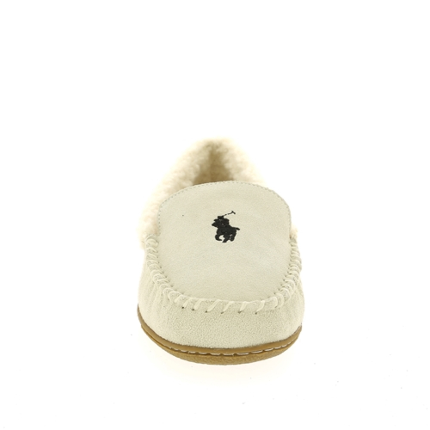 Zoom Ralph Lauren pantoufles beige