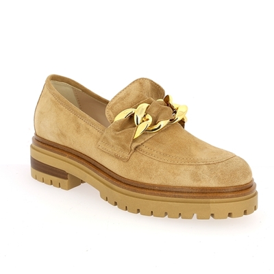 Gioia moccassins camel