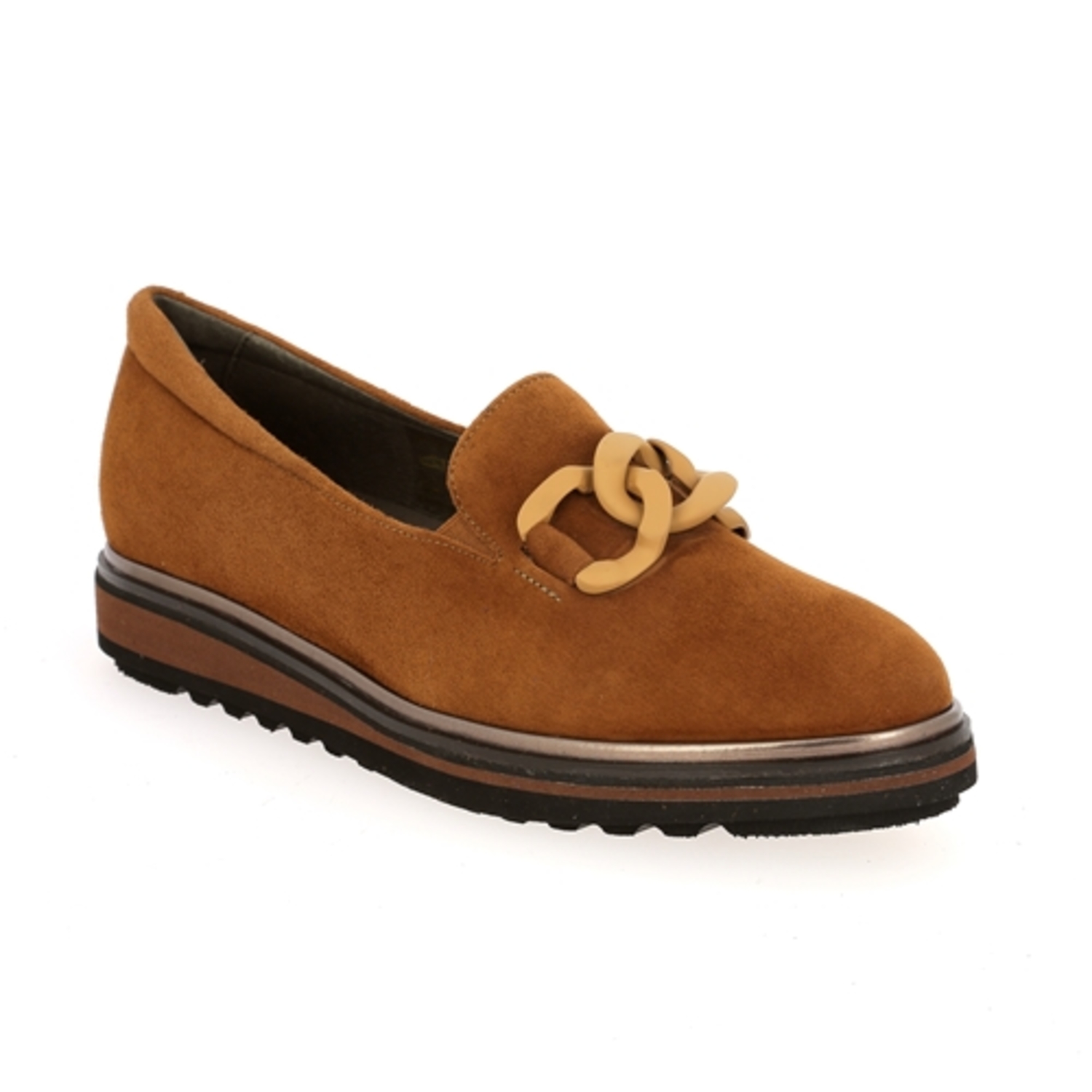 Zoom Softwaves moccassins cognac