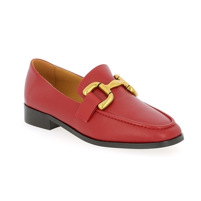 Bibilou moccassins rouge