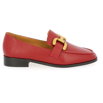 Bibilou moccassins rouge