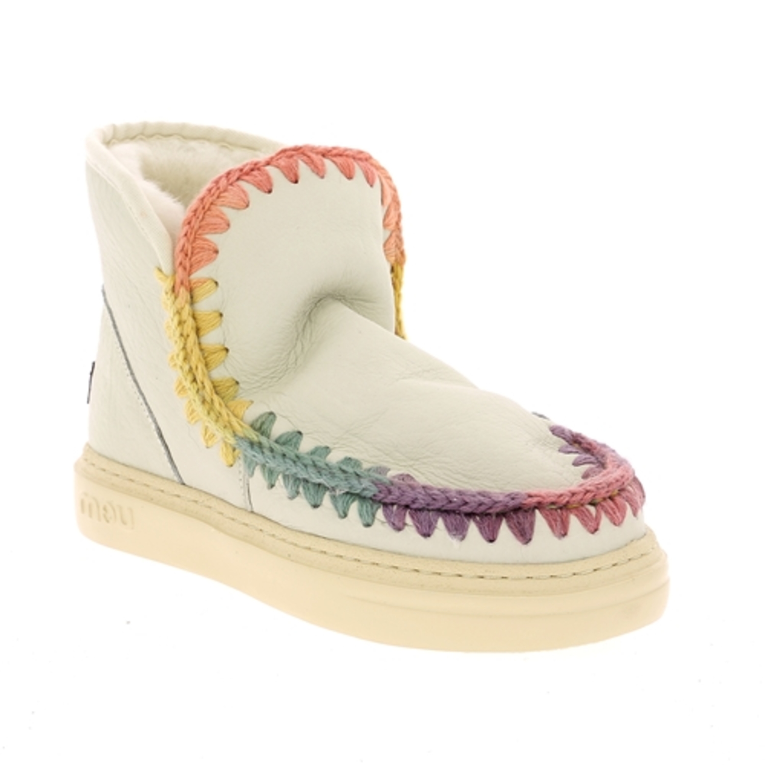 Zoom Mou boots blanc