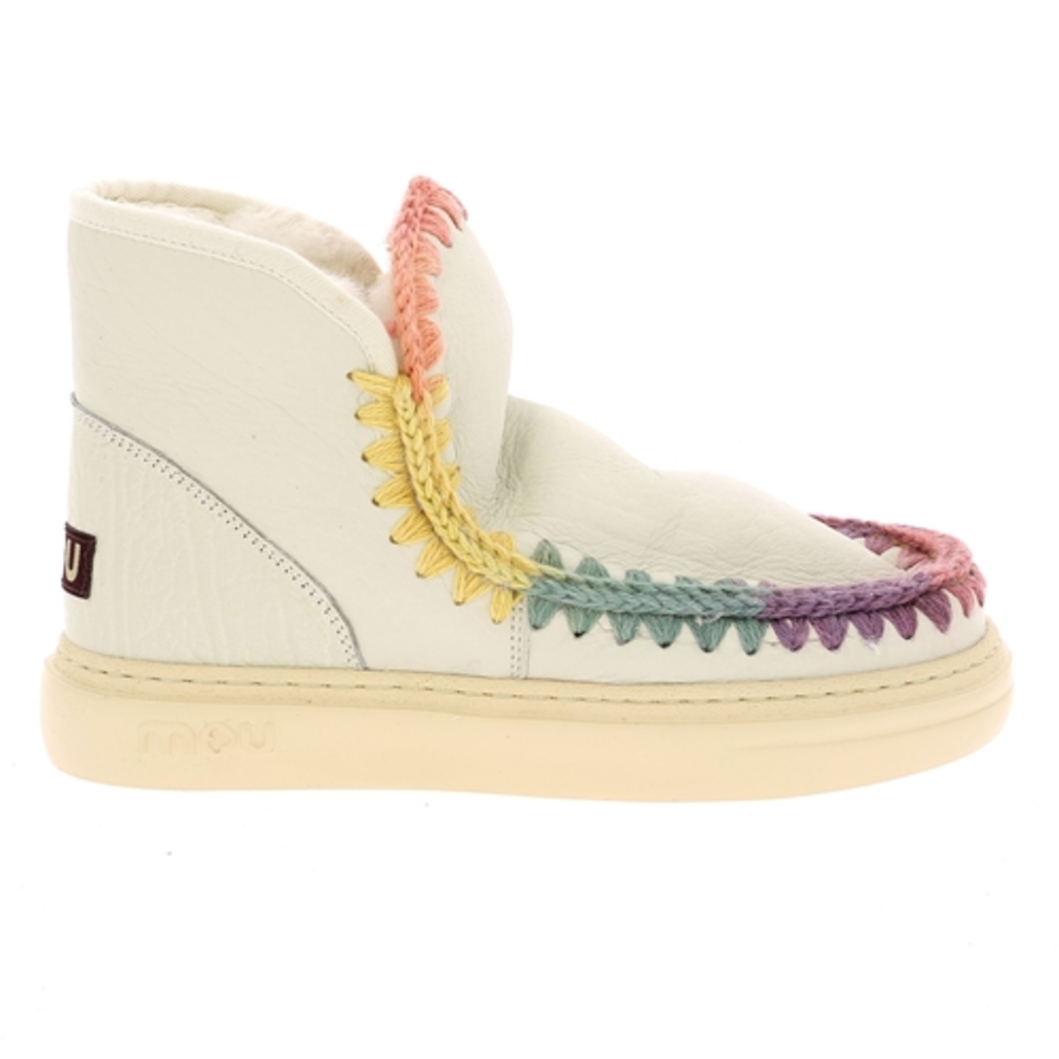 Zoom Mou boots blanc