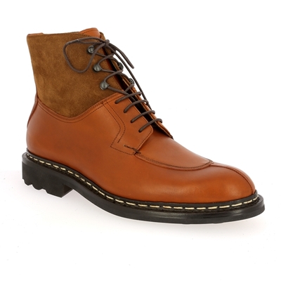 Heschung bottines cognac