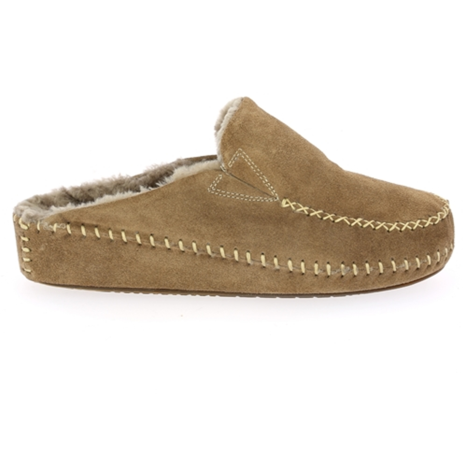 Zoom Cypres pantoffels taupe